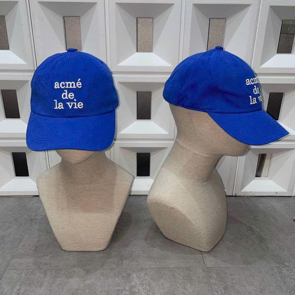  Nón ADLV - Acmedelavie Cotton Napping 3D Embo Ball Cap Blue 