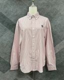  Áo Sơ Mi WHOAU [Unisex] - Steve Loose Fit Striped Shirts Pink - WHYWG2311U 