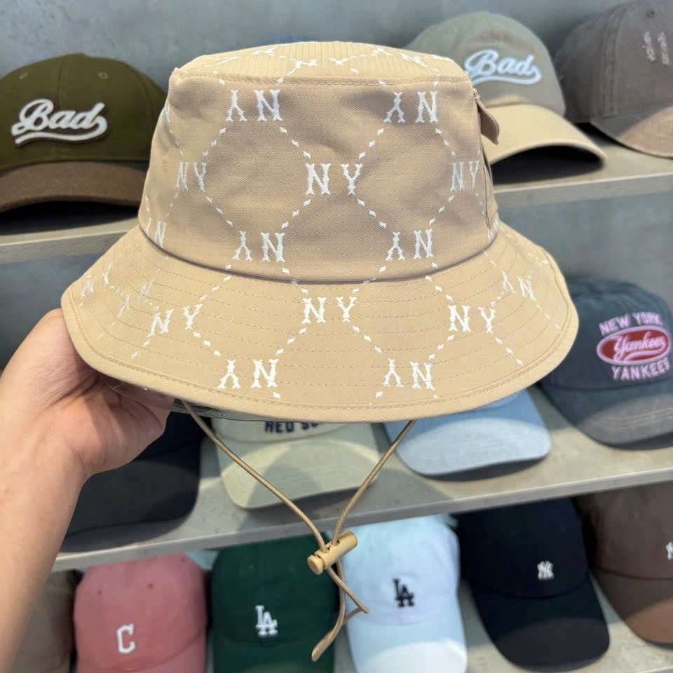  Nón Bucket MLB - [Unisex] Diamond Monogram Sporty Safari - 3AHTM015N-50BGD 