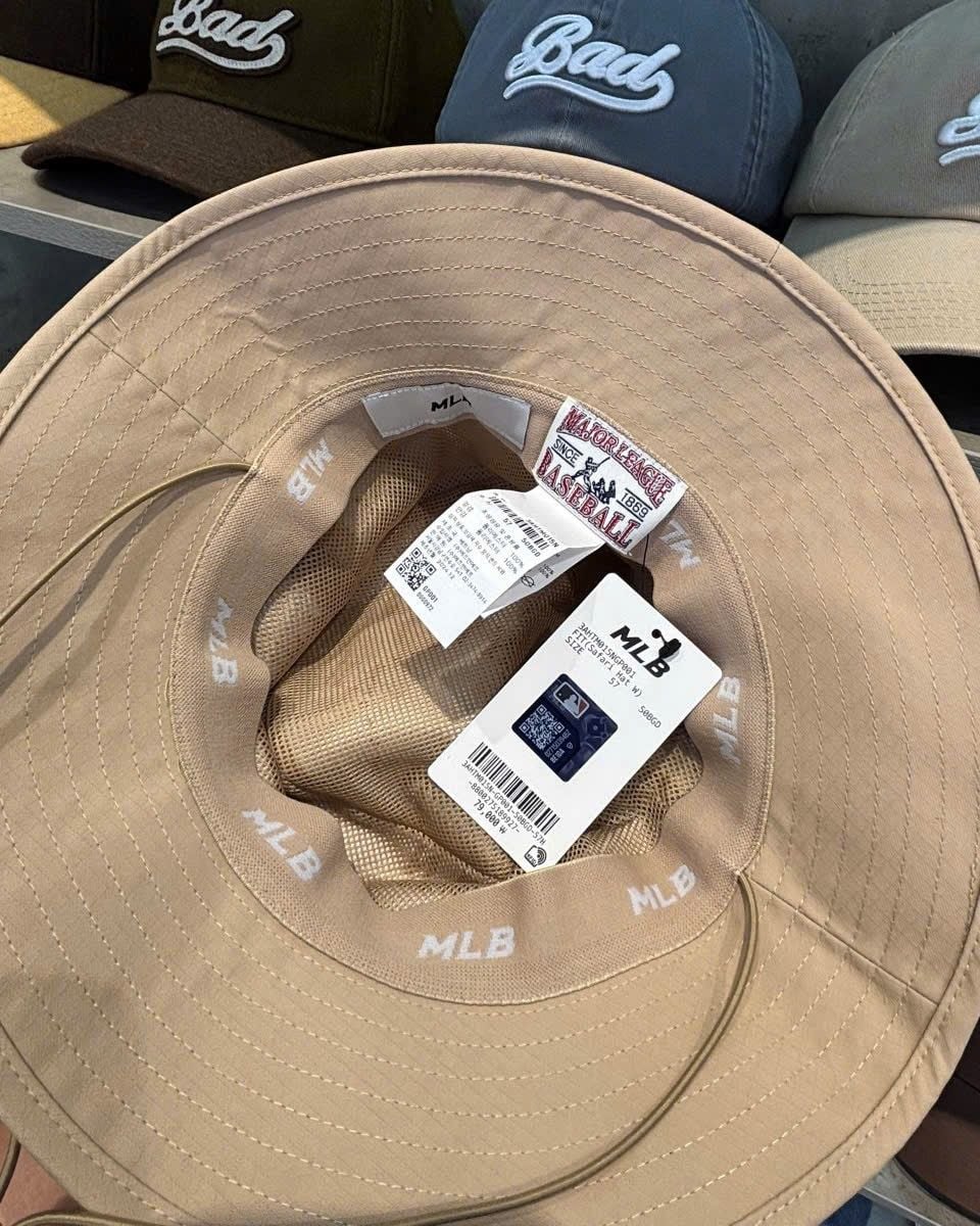  Nón Bucket MLB - [Unisex] Diamond Monogram Sporty Safari - 3AHTM015N-50BGD 