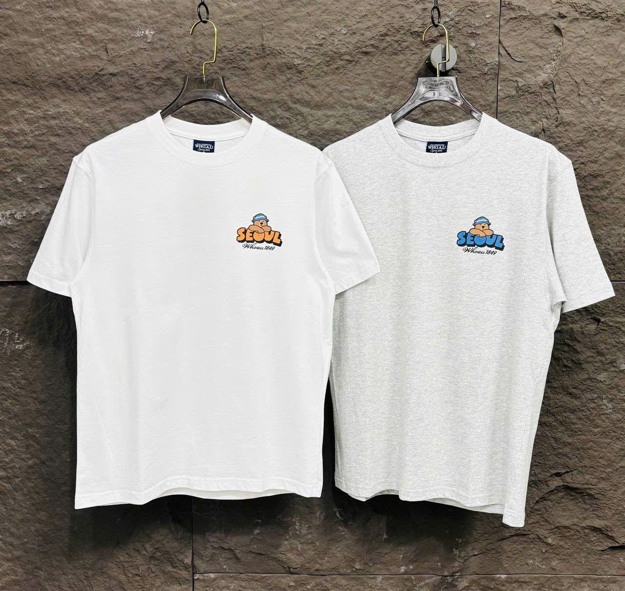  Áo Thun WHOAU [SEOUL EDITION] My Seoul City T-shirt WHRPG2310U 