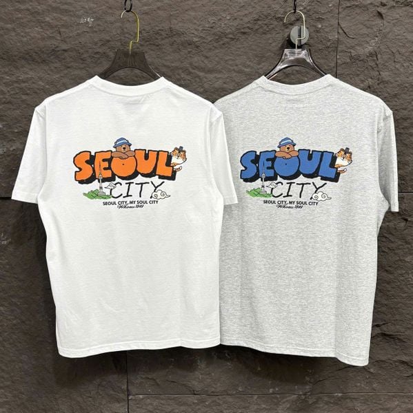 Áo Thun WHOAU [SEOUL EDITION] My Seoul City T-shirt WHRPG2310U