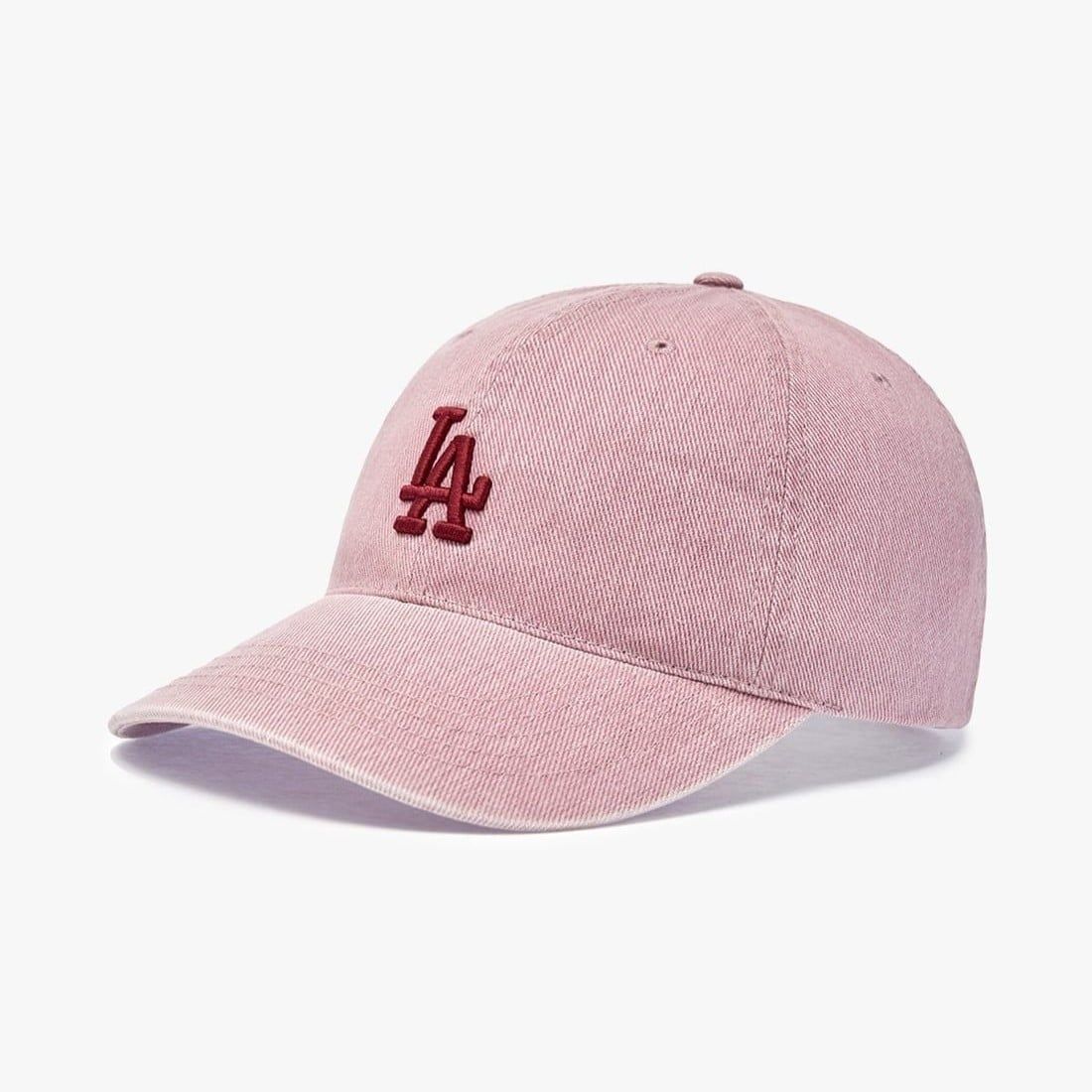  Nón MLB Basic Washed Unstructured Ball Cap NY Pink 3ACPVV14N-07LDL 