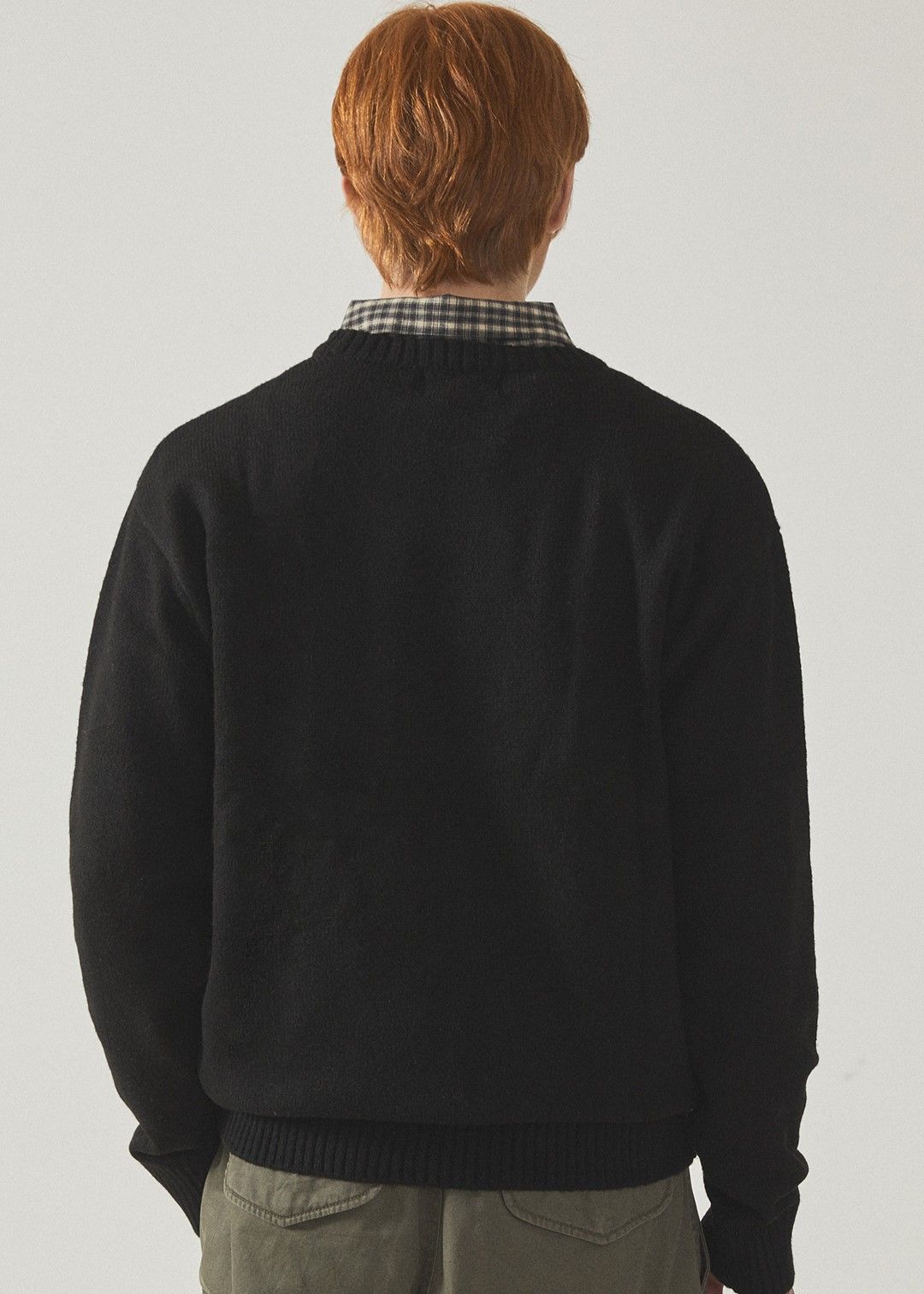  Áo Sweater WHOAU [Unisex] - Steve Jacquard Knit - WHKAE4T12U 