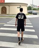  Áo Thun Polo New Era - [Unisex] NY Racing Style Black/White 