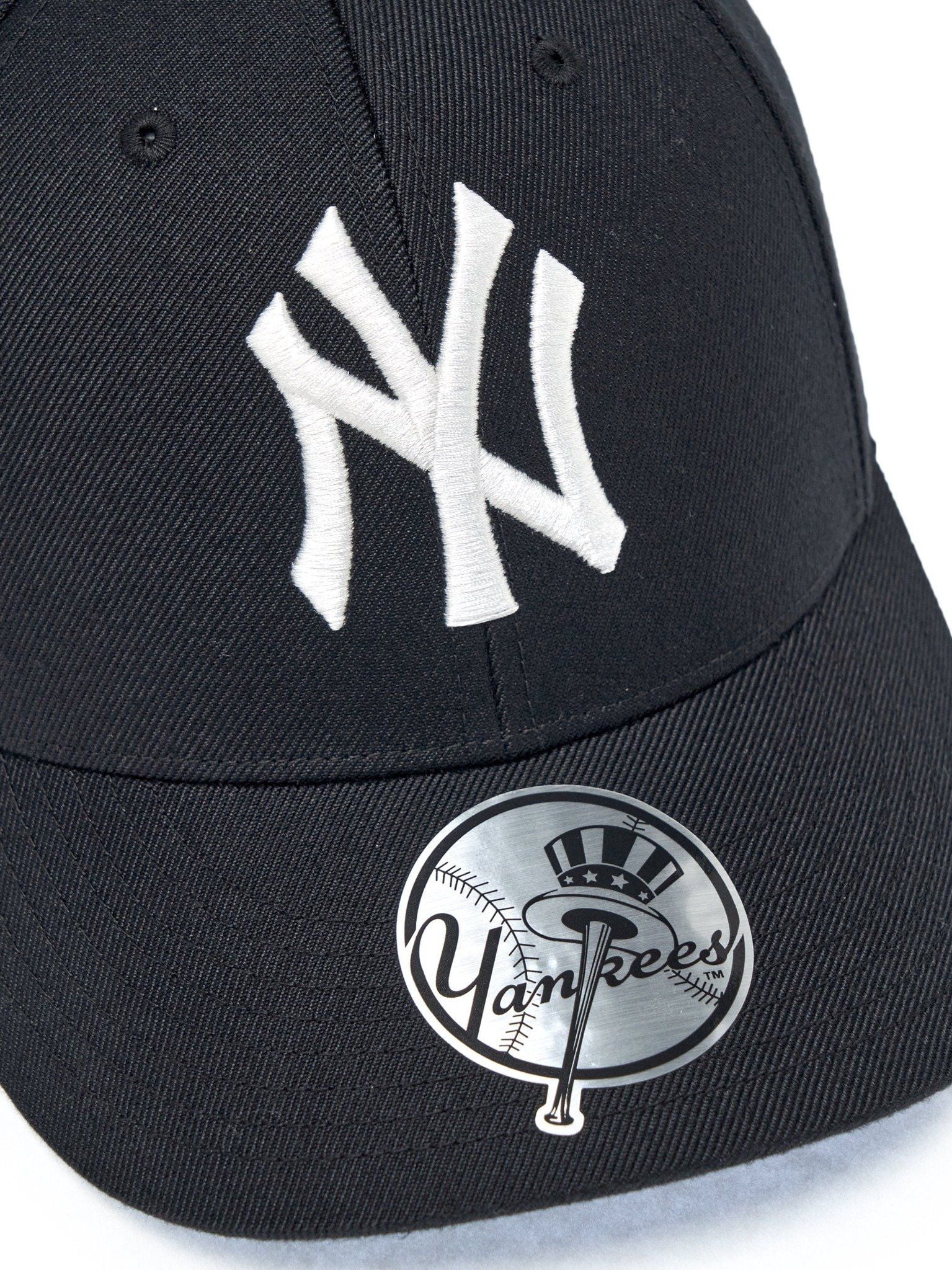  Nón MLB Korea - [Unisex] Signature Patch Structure Ball Cap New York Yankees - 3ACPBB25N-50BKS 