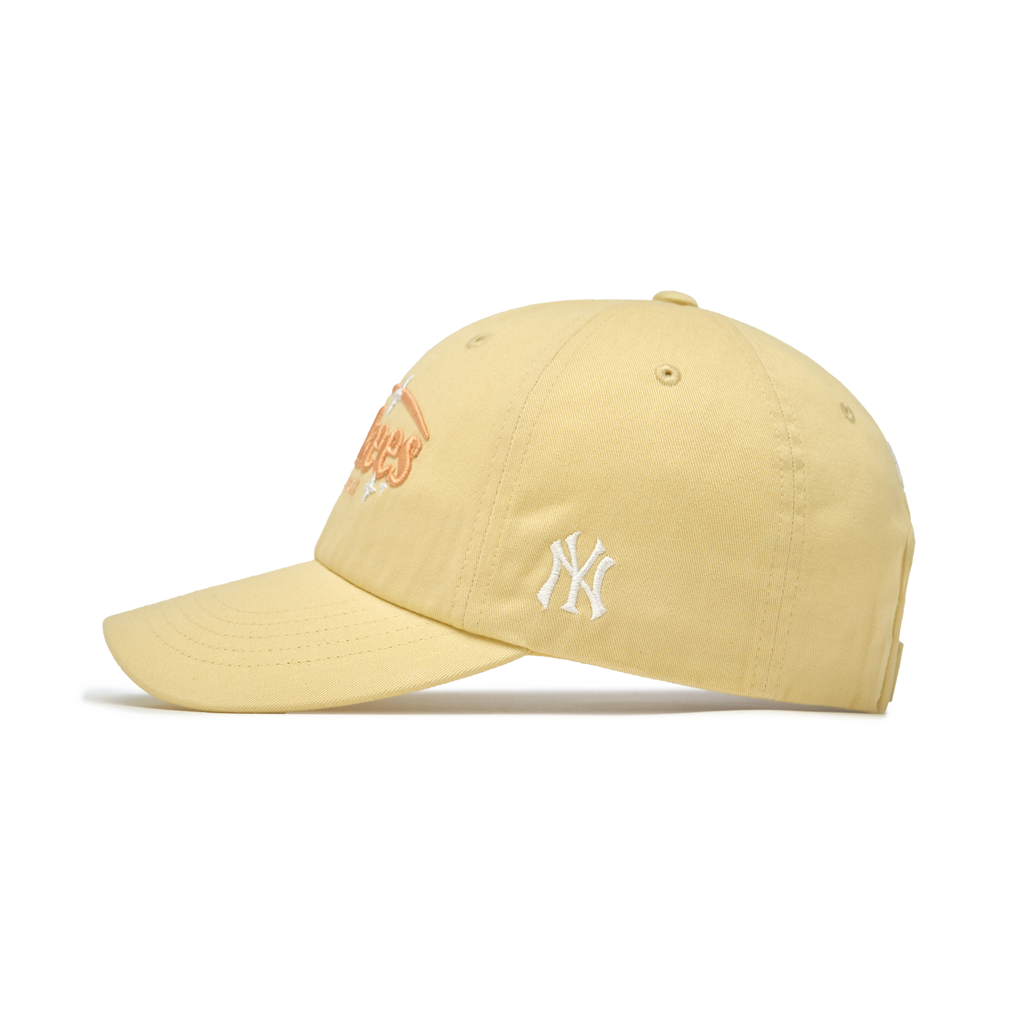  Nón MLB Korea - Cute Pop Unstructured Ball Cap NY Yankees - 3ACPV246N-50YEL 