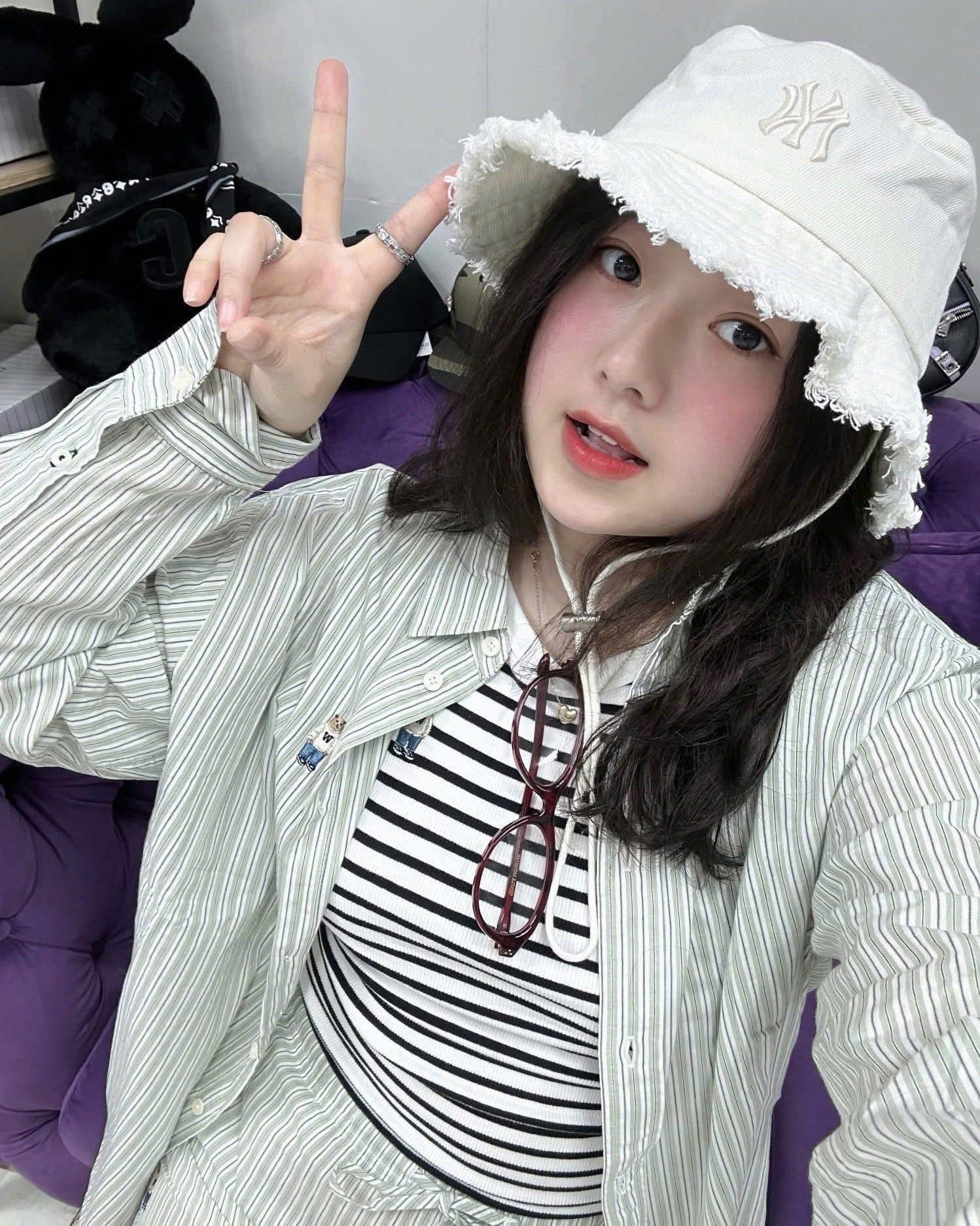  Nón Bucket MLB - [Unisex] Color Denim New York Yankee Bucket - 3AHTD025N-50CRS 