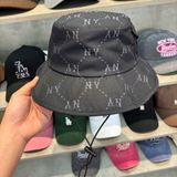  Nón Bucket MLB - [Unisex] Diamond Monogram Sporty Safari - 3AHTM015N-50BKS 