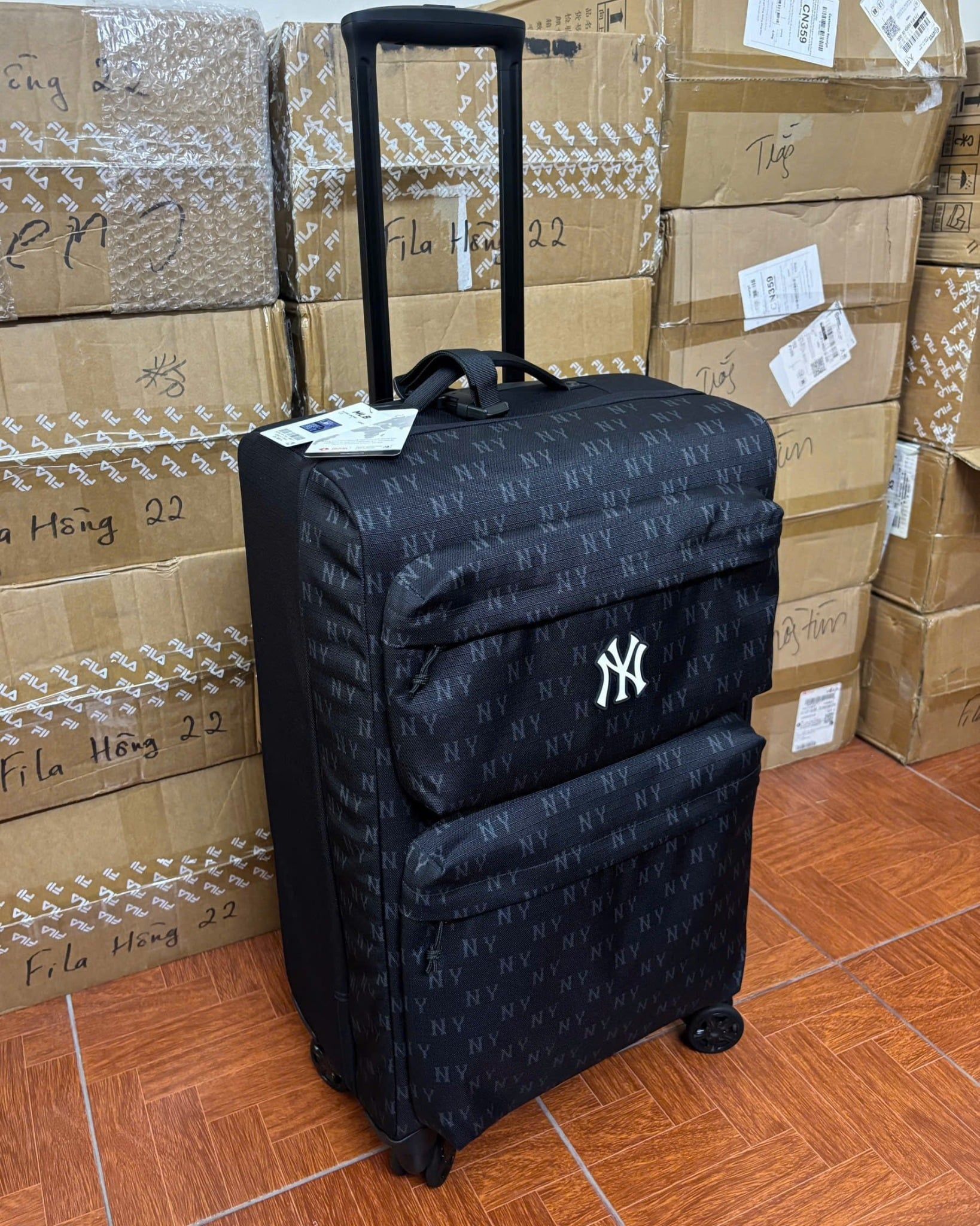  Vali MLB Korea - Monogram Outdoor Carrier Size 26 NY Yankees - 3AHH0025N-50BKS 