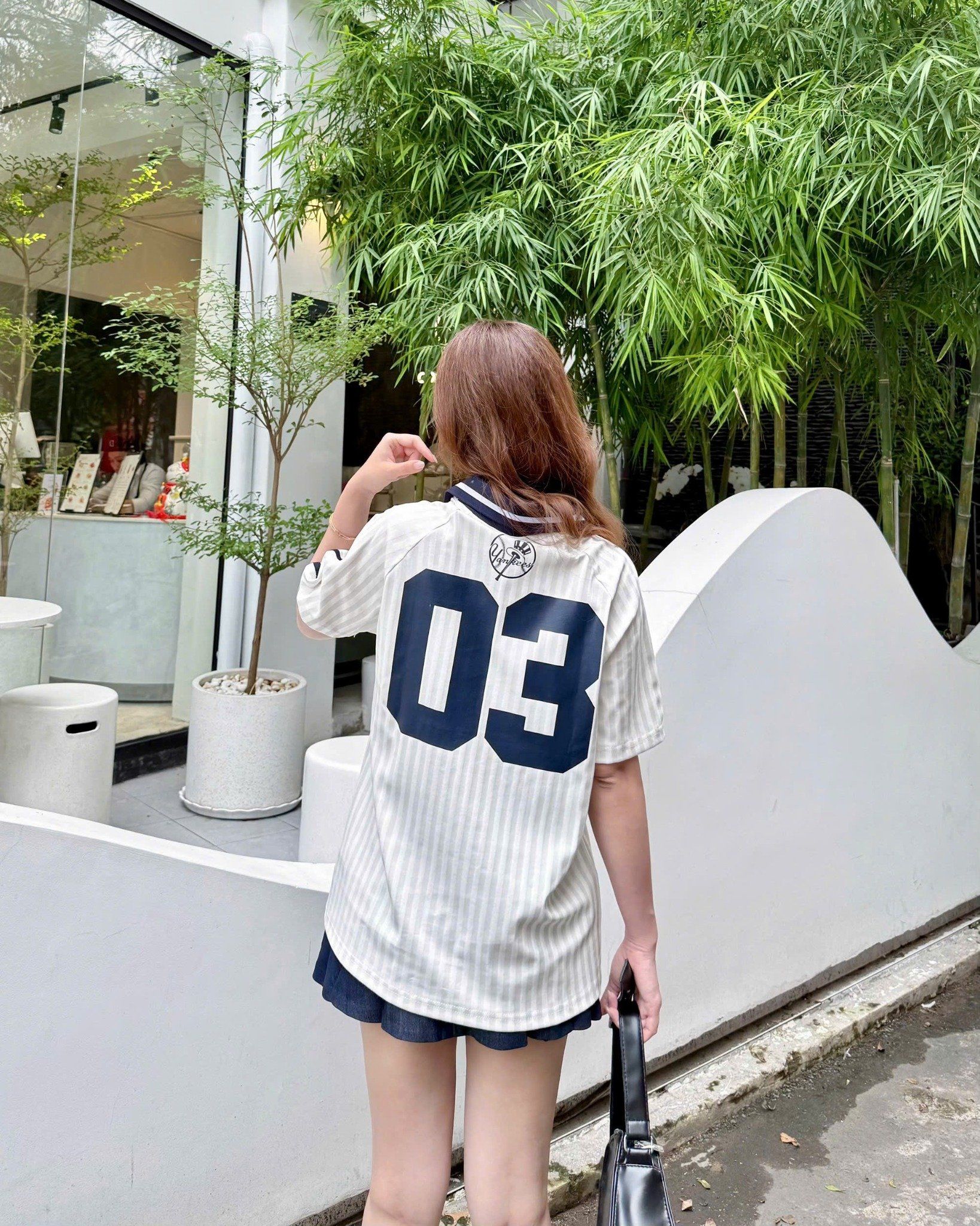  Áo Thun New Era - [Unisex] NY Yankees Jersey 03 White - 16664548 