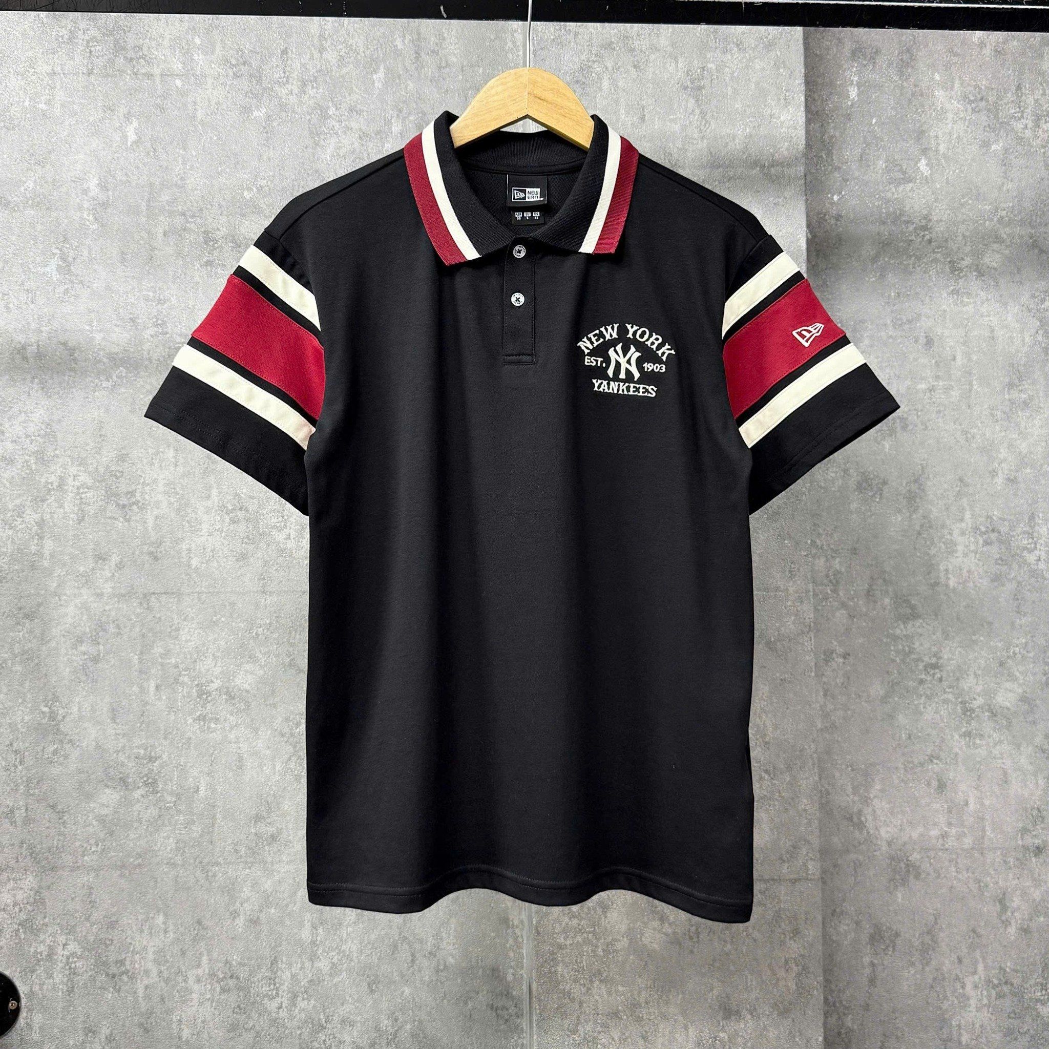  Áo Thun Polo New Era - [Unisex] NY Yankees White Red Arm Line - 15588907 