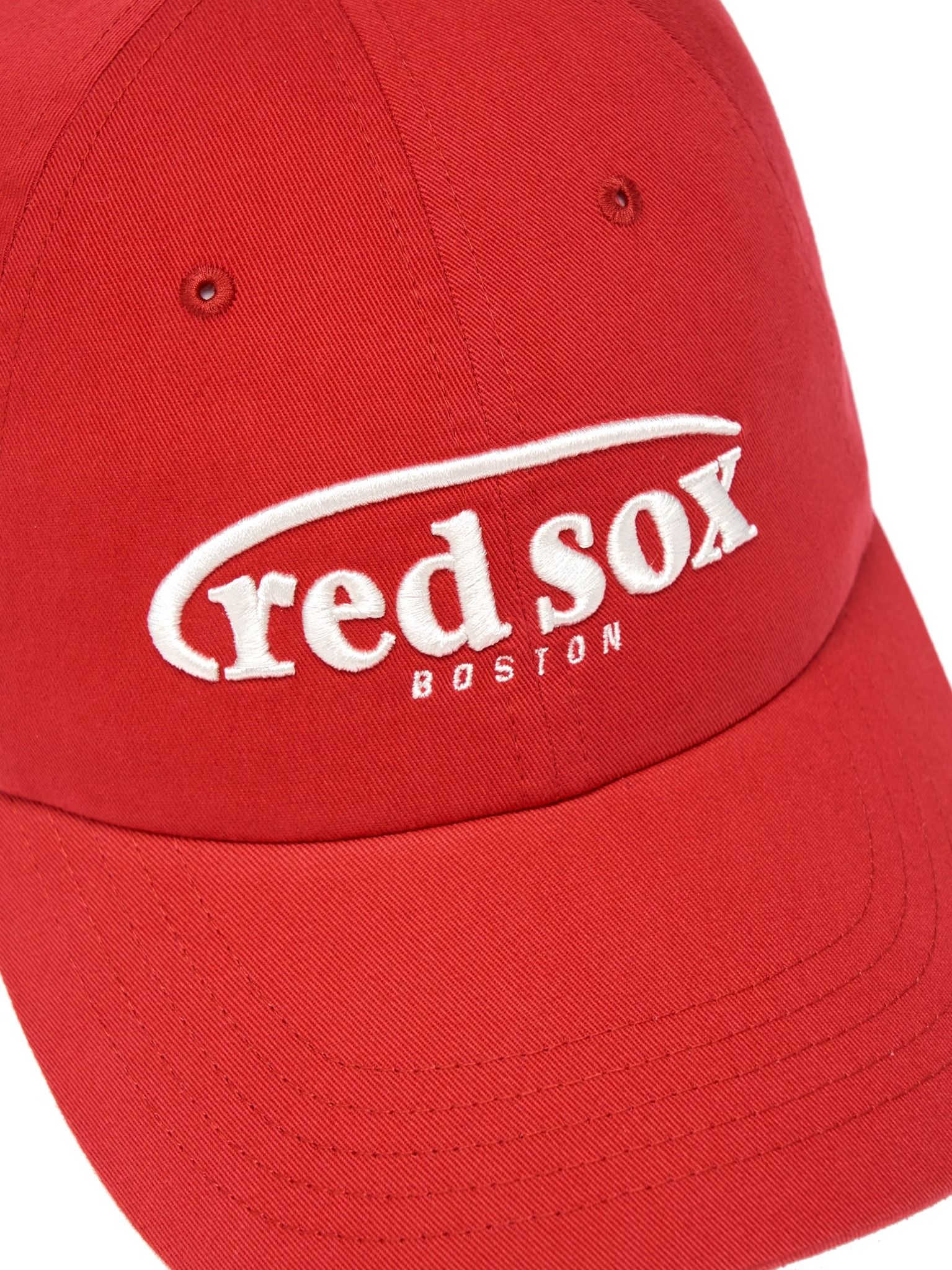  Nón MLB Korea - [Unisex] Jelly Unstructured Ball Cap Boston Red Sox - 3ACPV315N-43RDS 