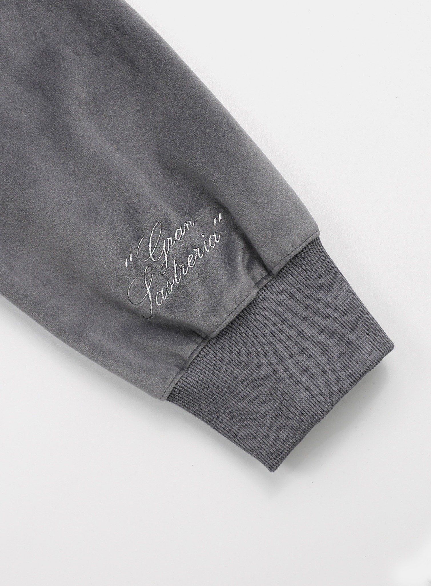  Áo Sweater [Unisex] Badblood - [w-sweatshirt24-016] Badblood Sports Velvet Rugby Shirt - Grey 