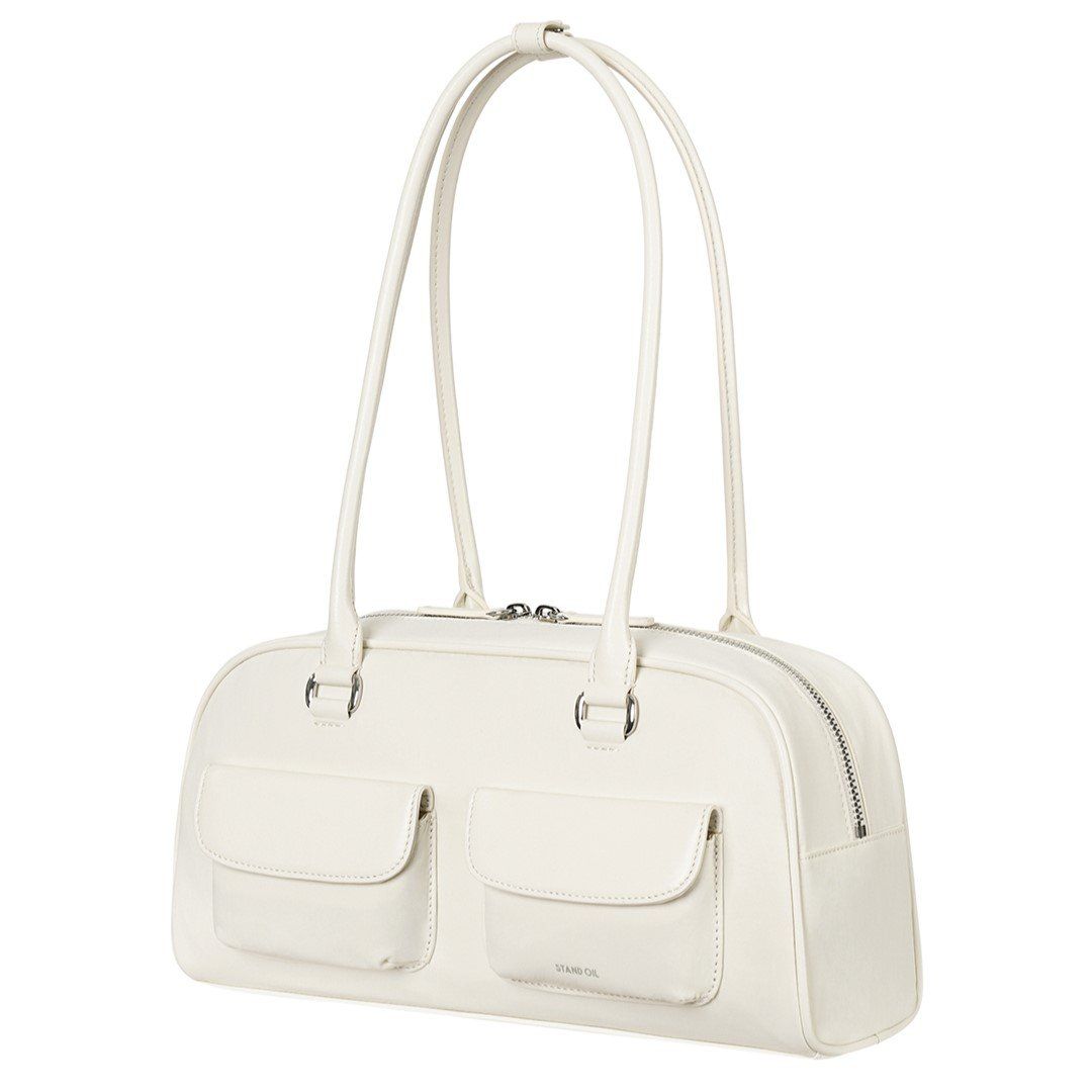  Túi Xách Stand Oil - Chubby Bag Nylon Cream 