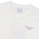  Áo thun [Unisex] ADLV - Acmédelavie AC Bear Basic Logo White 