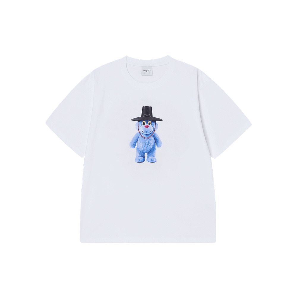  Áo thun [Unisex] ADLV - Acmédelavie GAT AC Bear White 