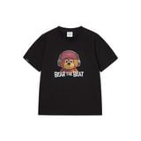  Áo thun [Nữ] ADLV - Acmédelavie Headphone AC Bear Black 