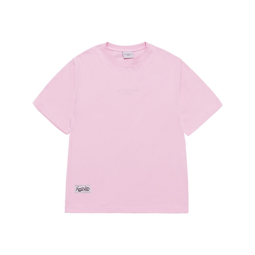  Áo thun [Unisex] ADLV Acmédelavie Embo Basic Logo 