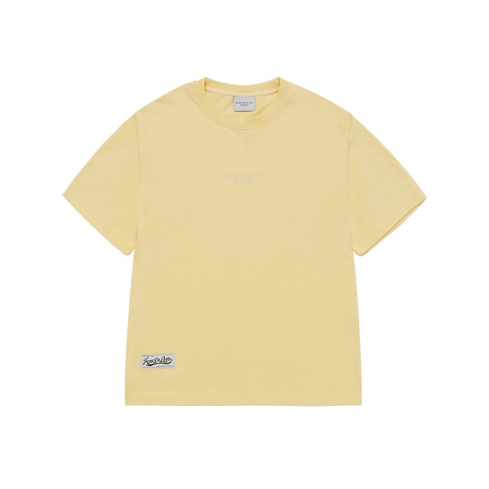  Áo thun [Unisex] ADLV Acmédelavie Embo Basic Logo 