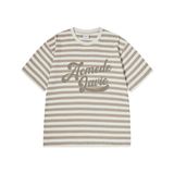  Áo thun ADLV [Unisex] - Acmédelavie Stripe Logo Print 