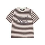  Áo thun ADLV [Unisex] - Acmédelavie Stripe Logo Print 