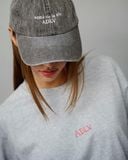  Áo thun ADLV - Acmé de la vie Cursive Logo Gray 