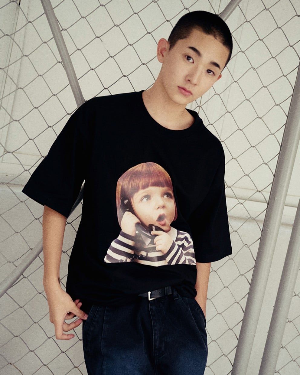  Áo thun ADLV [Unisex] - Acmédelavie Call Me Baby Face 