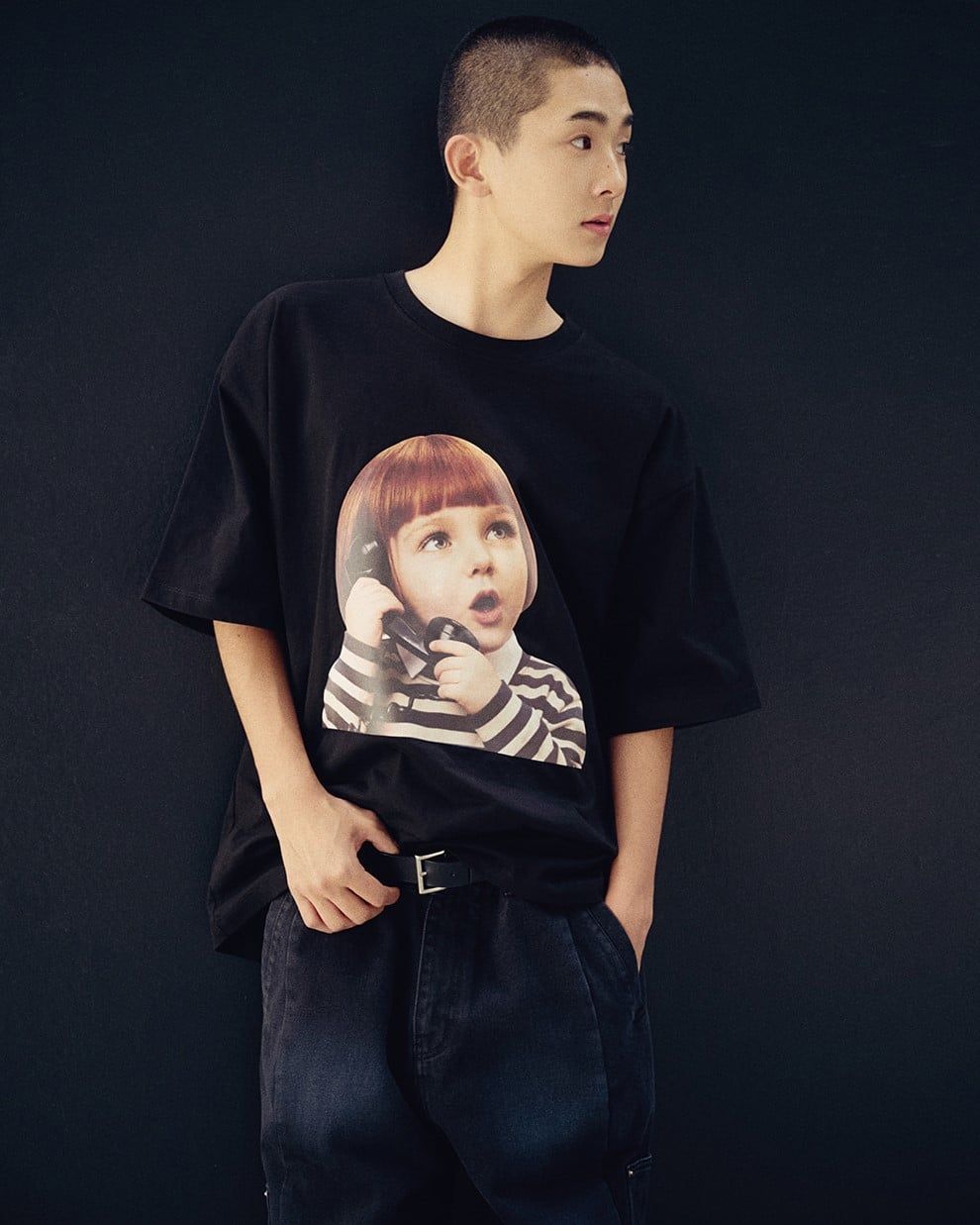  Áo thun ADLV [Unisex] - Acmédelavie Call Me Baby Face 
