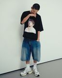  Áo thun ADLV [Unisex] - Acmédelavie Blue Spoon Baby Face 