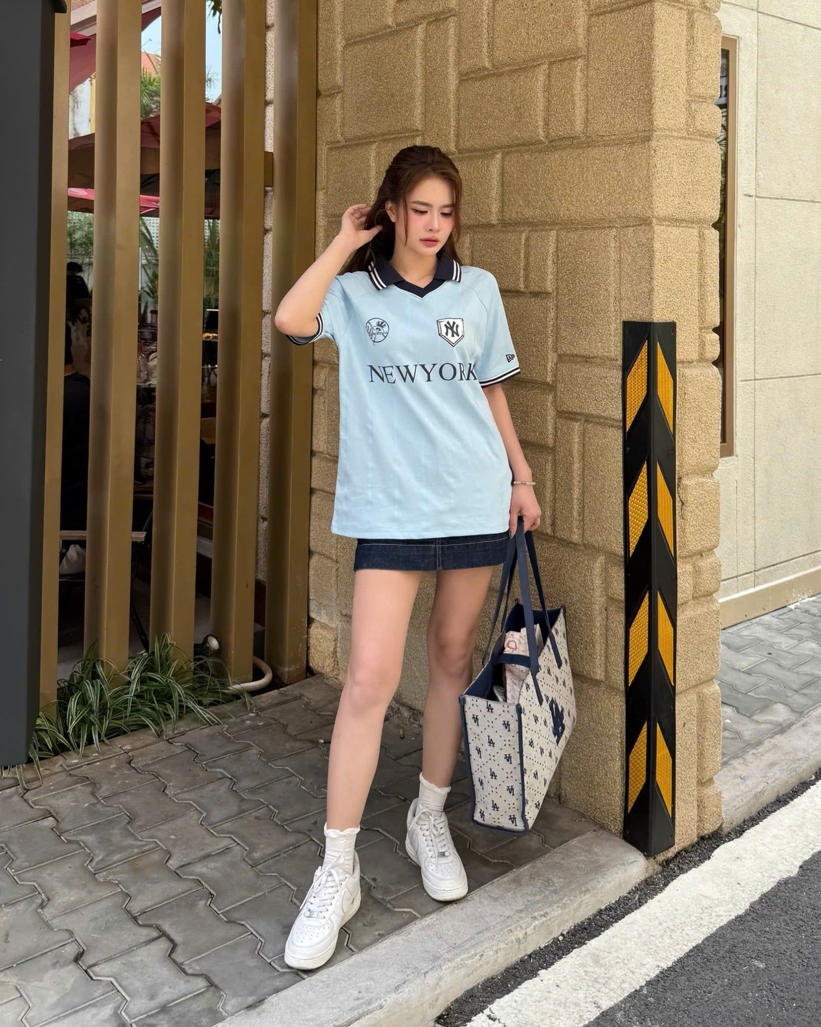  Áo Thun Polo New Era - [Unisex] NY Jersey 7 - 12245659 