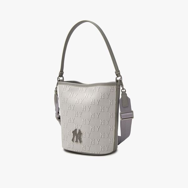 Túi Xách MLB - Monogram Jacquard Bucket Bag New York Yankees - 3ABML024N-50CGL