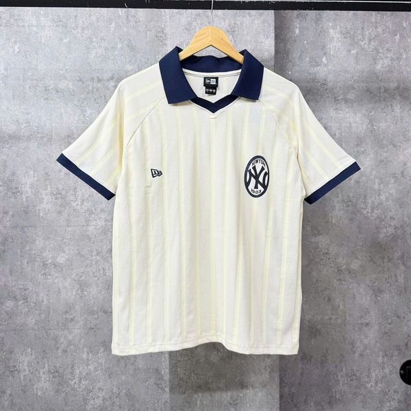 Áo Thun Polo New Era - [Unisex] NY Jersey 72 Navy/Beige