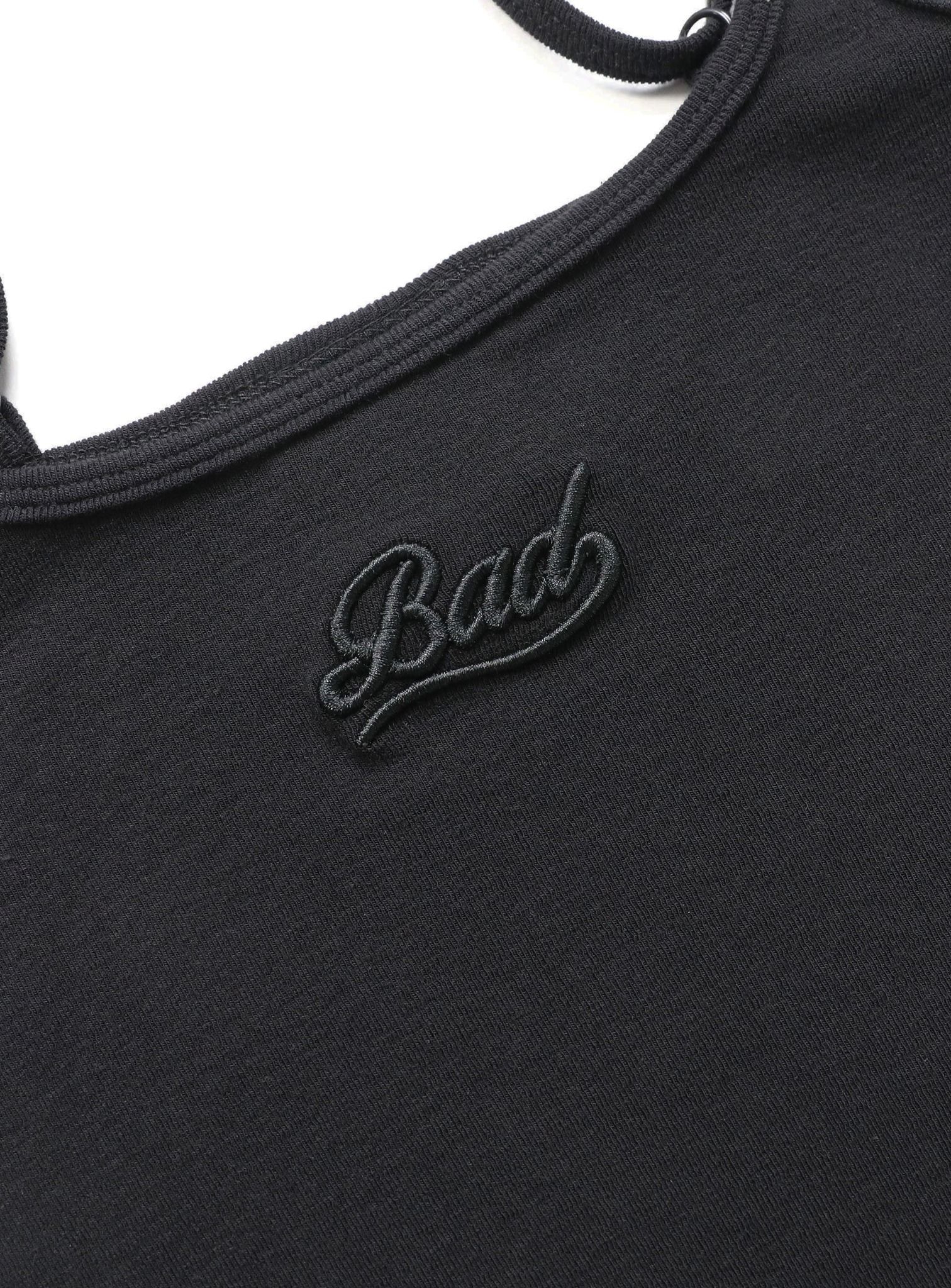  Áo Hai Dây [Nữ] Badblood - [w-tnk24-004] Beyond Soft String Tank Black 