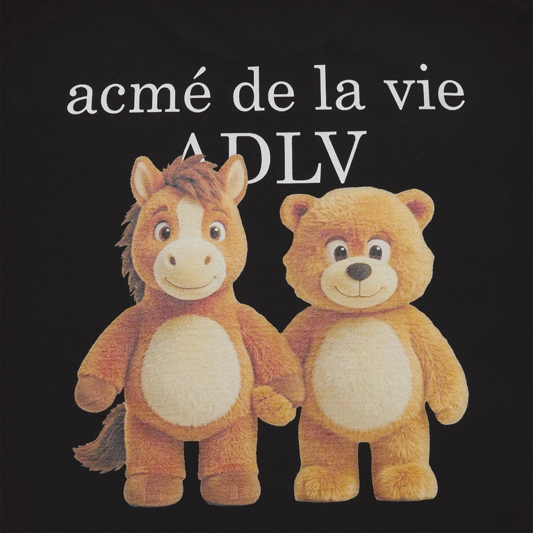  Áo Thun ADLV [Unisex] - Acmédelavie Bear & Horse Friends 