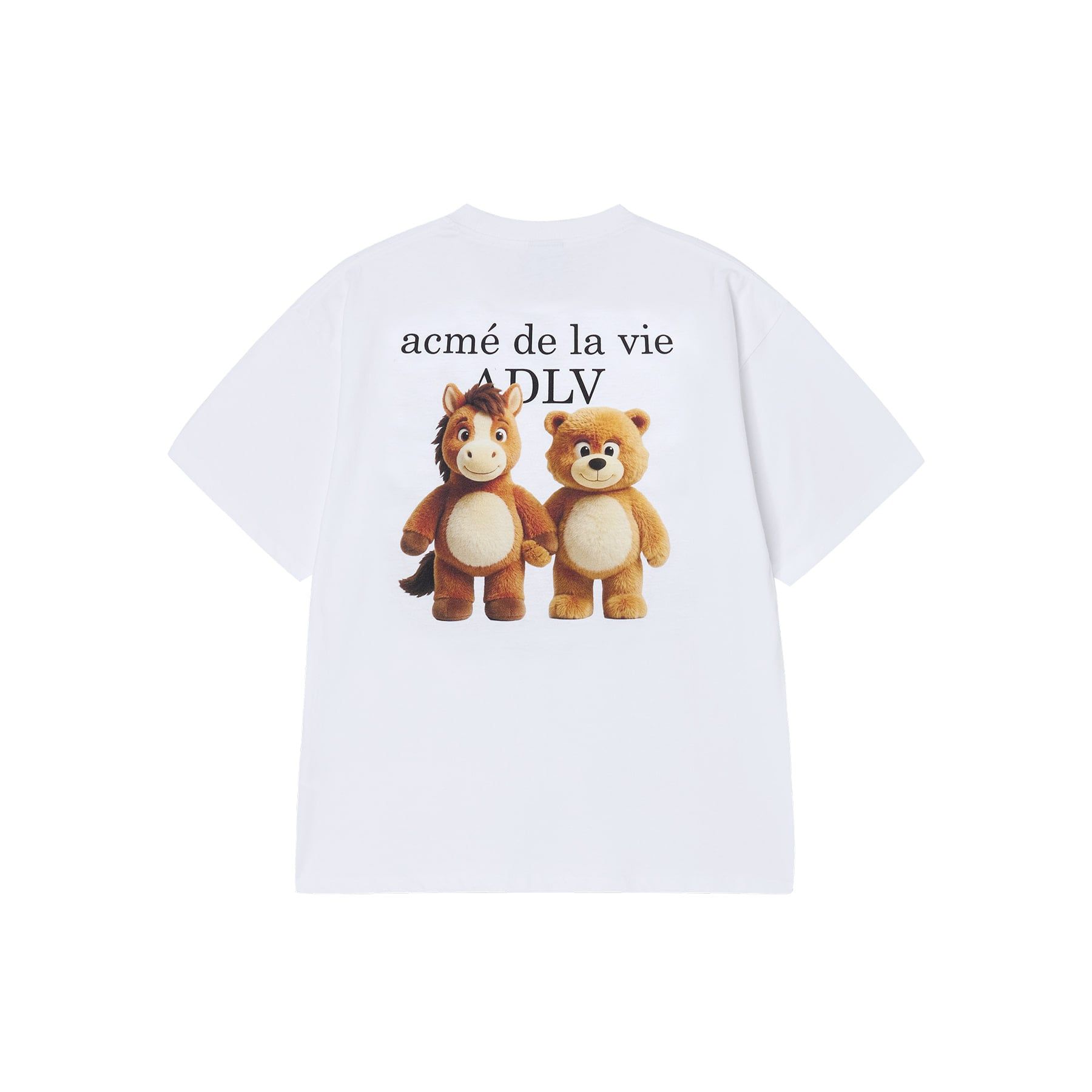  Áo Thun ADLV [Unisex] - Acmédelavie Bear & Horse Friends 