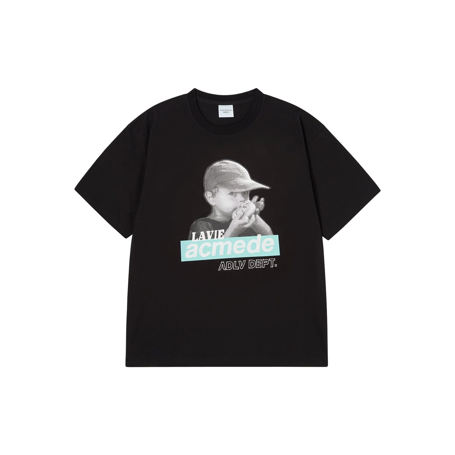  Áo thun ADLV [Unisex] - Acmédelavie Halftone Box Cap Boy 