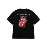  Áo thun ADLV [Unisex] - Acmédelavie Rolling Stones Basic Logo 