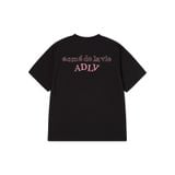  Áo thun ADLV [Unisex] - Acmédelavie Shake Basic Logo Black 