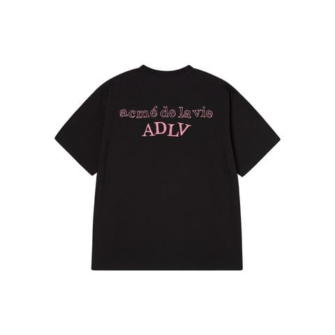 Áo thun ADLV [Unisex] - Acmédelavie Shake Basic Logo Black