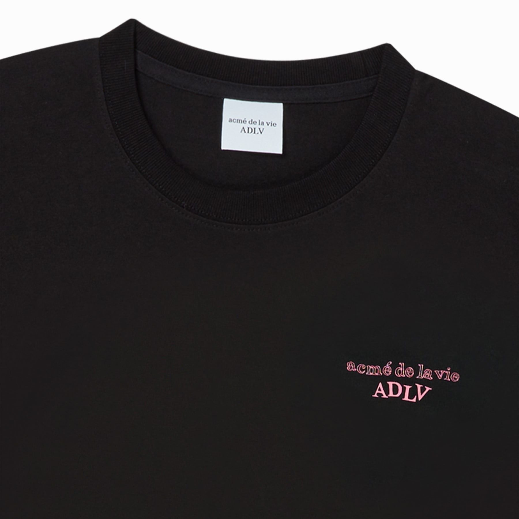  Áo thun ADLV [Unisex] - Acmédelavie Shake Basic Logo Black 
