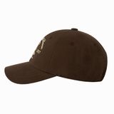  Nón ADLV - Acmedelavie Brown Line Friends Ball Cap Brown 