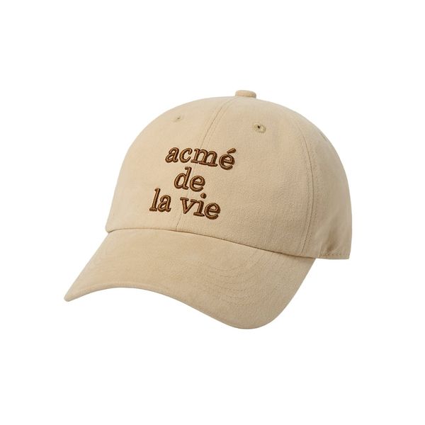 Nón ADLV - Acmedelavie Cotton Napping 3D Embo Ball Cap Beige