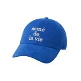  Nón ADLV - Acmedelavie Cotton Napping 3D Embo Ball Cap Blue 