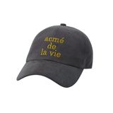  Nón ADLV - Acmedelavie Cotton Napping 3D Embo Ball Cap Gray 