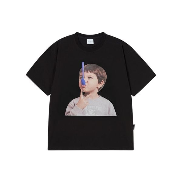Áo thun ADLV [Unisex] - Acmédelavie Blue Spoon Baby Face