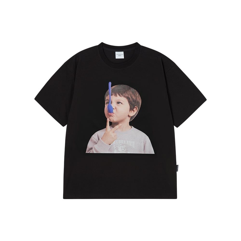  Áo thun ADLV [Unisex] - Acmédelavie Blue Spoon Baby Face 
