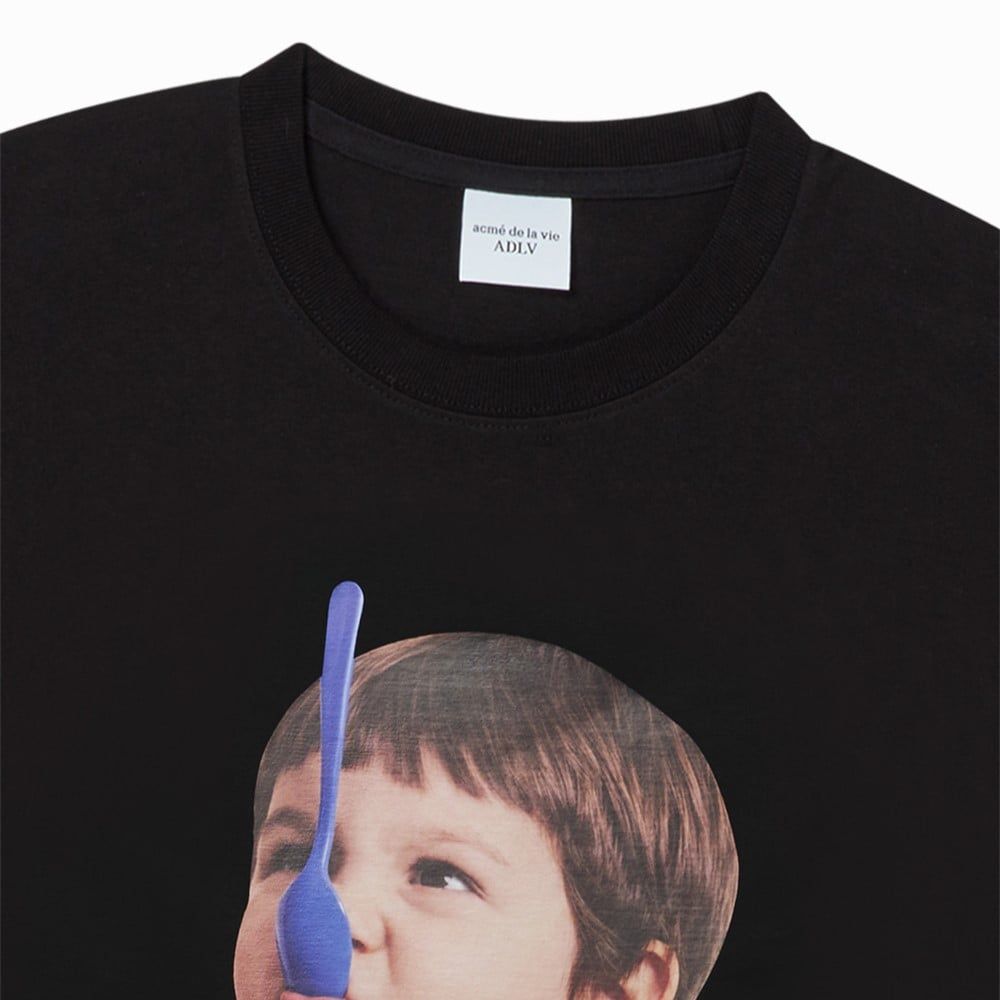  Áo thun ADLV [Unisex] - Acmédelavie Blue Spoon Baby Face 