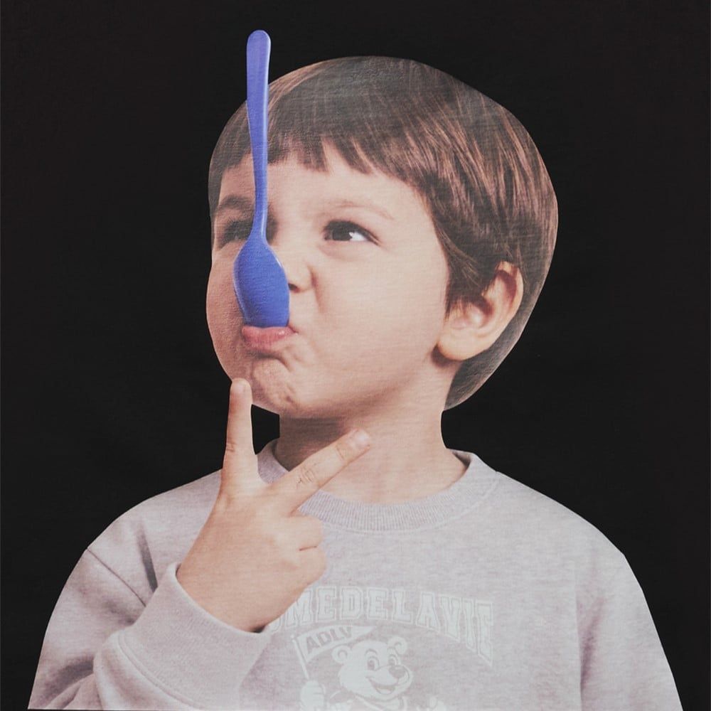  Áo thun ADLV [Unisex] - Acmédelavie Blue Spoon Baby Face 