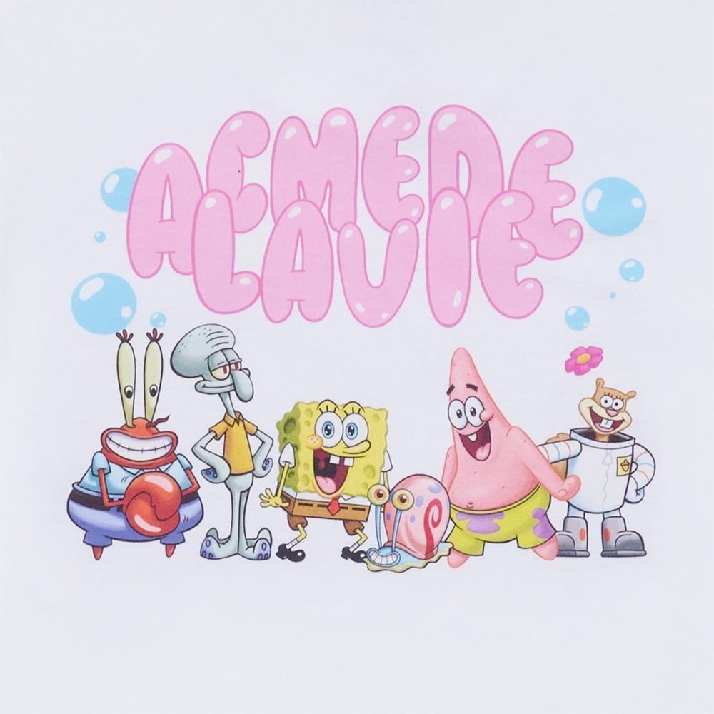  Áo thun ADLV - Acmé de la vie Bubble Font Spongebob 